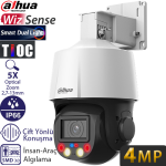 DAHUA (SD3E405DB-GNY-A-PV1) 4MP 2.7-13.5MM 5X TIOC 50M IR SESLI WIZSENSE PTZ KAMERA