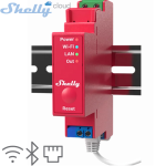 SHELLY (PRO 1PM) SMART SWITCH ROLE 1 KANAL 16A DIN RAY (WIFI,BLUETOOTH,LAN) (94x16x19mm) WPM