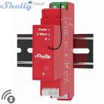 SHELLY (Wave Pro 1PM) SMART SWITCH ROLE 1 KANAL 16A DIN RAY (Z-Wave Protokol) (94x16x19mm) WPM