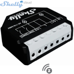 SHELLY (Wave 2PM) SMART SWITCH ROLE 2 KANAL 20A (Z-Wave Protokol) (37x42x16mm)