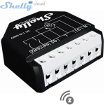 SHELLY (Wave Shutter) SMART SWITCH ROLE 2 KANAL 20A (Z-Wave Protokol) (37x42x16mm)