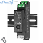 SHELLY (WAVE PRO 2) SMART SWITCH ROLE 2 KANAL 25A DIN RAY (Z-Wave Protokol) (94x19x69mm)