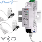 SHELLY (Pro EM-50) ENERJİ MONİTÖRÜ 50A DIN RAIL (WIFI,BLUETOOTH,LAN) (94X19X69mm)
