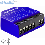 SHELLY (Dimmer 0/1-10V PM Gen3) DIMMER 1KANAL 13A (WIFI,BLUETOOTH) (38,5X3,5X17mm)