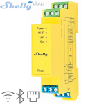 SHELLY (PRO RGBWW PM) RGBW/RGBWW CONTROLLERS 12-24V 16A (WIFI,BLUETOOTH,LAN) (94x19x69mm)
