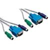 KVM KABLO SETİ 1,8 MT.15 PIN +2*6 PIN (E/E) (FreeLink)
