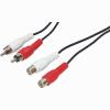 FREELINK (E4229) 5MT. 2*RCA (E/E)/2*RCA (D/D) ARA KABLO 