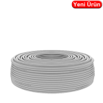 FREELINK (E7655) 2+1 COAX 75+2X0,50 CCTV KABLO 100MT GÖBEK 7x0,18mm, DAMARLAR 15X0,18MM,ÖRGÜ 32 TEL 