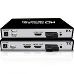 EUROLİNK (EL-HUX20-FIBER) HDMI+USB+KVM FIBER EXTENDER 20KM (1920x1080P) 