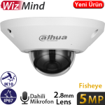 DAHUA (IPC-EB5541-AS) 1/2.7 CMOS 5MP 1.4MM LENS SESLİ IP67 IK10 POE FISHIYE KAMERA