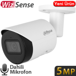 DAHUA (IPC-HFW2541S-S) 5MP 3.6MM STARLITE WIZ SENSE IP67 IK10 SD SESLİ BULLET IP KAMERA 30MT
