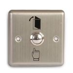NOVACOM (NC-BT01) PASLANMAZ ÇELİK KARE BUTON 