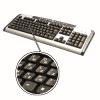 EVEREST (KB-801C) MULTIMEDYA PS/2 İNGİLİZCE RUSÇA GRİ-SİYAH KLAVYE