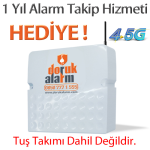 DORUK (PRO-P8LTE) 4,5G GPRS ANTENLİ PANEL 8 BÖLGELİ 16V TRAFO DAHİL 1 YIL AHM HEDİYELİ