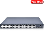 STONET (SC-514804MPUW800) 48 PORT 10/100/1000 POE 800W 4XSFP L2 YÖNETİLEBİLİR RACK MONTAJ SWITCH 