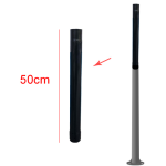 TRK-LINK (TRK-D050) 0,5 Mt. DİREK EK UZATMA (SİYAH)