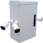 FREELINK (U1607) TEK CIDAR MİNİ MOBESE KABİN 400x250x600 + 1 Lİ TERM.FAN+DİREK ASKI APARATI DAHİL 