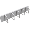 FREELINK (U6003) 2U 5 KANCALI METAL BEYAZ ORGANİZER