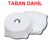 TRK-LINK (TRK-113-T) YUVARLAK DOME KAMERA MONTAJ BUATI BEYAZ (TABAN DAHİL) ÇAP 11CM