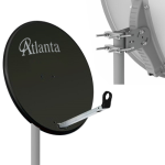 ASTRACOM ÇANAK ANTEN 100CM SİYAH 