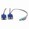 FREELINK (E3843) 2MT. 15PIN HDS (E)/15 PIN HDS (D)+2*6 PIN (E/E) KVM KABLO SETİ